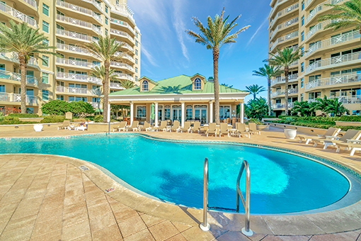 Beautiful Resort with Pool Photographed by a Clearwater Real Estate Photographer