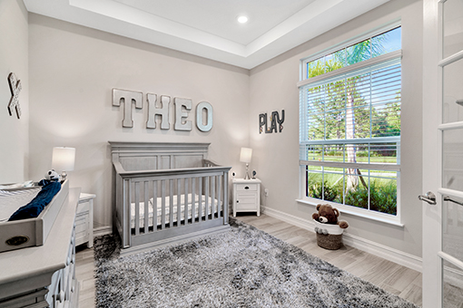 Image of a Nursery Captured by a Real Estate Photographer in Lutz, FL