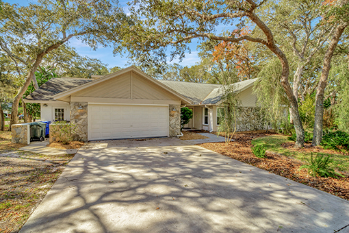 Outside View of a Pinellas County Home Shot by a Real Estate Photographer