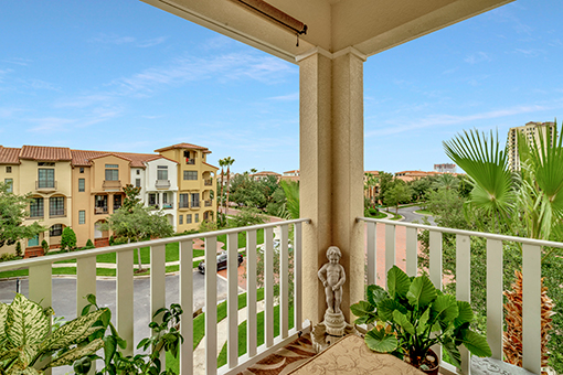 Photo Captured by a Real Estate Photographer on the Balcony of a South Tampa House