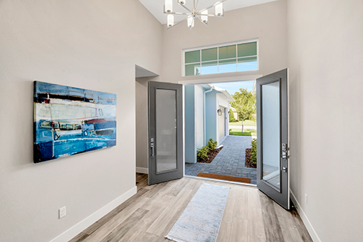 Image of a Spring Hill Property's Front Door Taken by a Local Real Estate Photographer